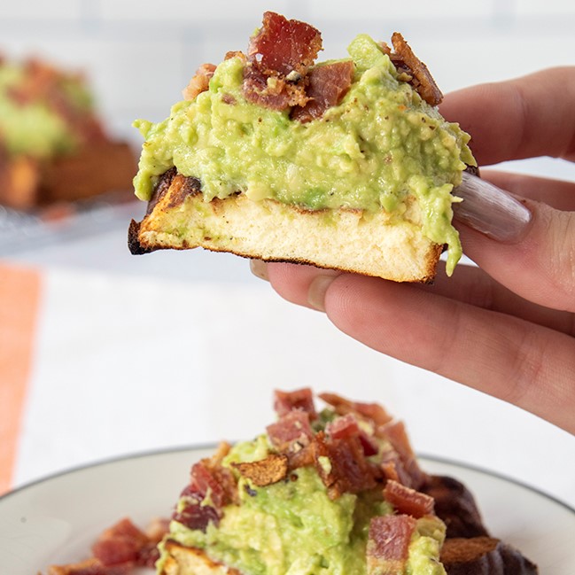 keto-friendly avocado toast